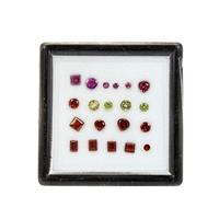 2cts Colours of Garnet Melees Approx 1.25 to 3mm (Pack of 20)