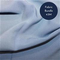 Denim Viscose Chalis Fabric Bundle (4.5m)