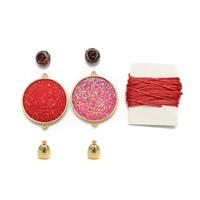 Red Tassel Necklace Kit