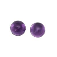 5.15cts Zambian Amethyst 9x9mm Round Pack of 2 (N)