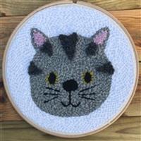 Adventures in Crafting Cat Punch Needle Kit