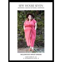 The Wildwood Curvy Wrap Dress Pattern By Sew House (Size 16-34)