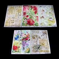Ciao Bella Floral Rice Paper (5 Designs)