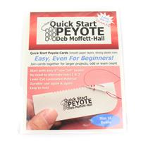 Quick Start Peyote 15/0 Delica and Seed Bead (3card/pack)
