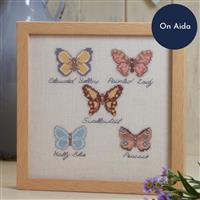 Cross Stitch Guild Butterfly Collection on Aida Kit