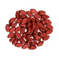 IrisDuo Beads Lava Red, 4x7mm (50pcs)