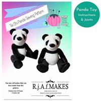 Becky Alexander Frost Panda Toy Instructions & Joints