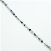 200cts Fluorite Plain Rounds Approx 8mm, 38cm Strand
