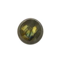 1.8cts Labradorite Faceted Round Approx 8mm