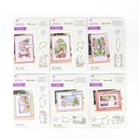 Gemini Christmas Floral Frames Collection 12PC Mini Collection - Fun, Tidings & Christmas