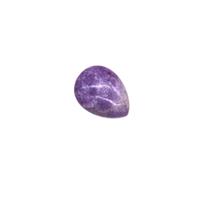 70cts Lepidolite Pear Cabochon Approx 40x30mm, 1pk
