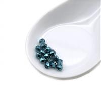 Czech Fire Polished Beads – Crystal Marine Metallic Ice, 4mm (15pk)