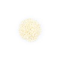 SuperDuo Pastel Light Cream/Off White Beads Approx 2.5x5mm (24GM/TB)