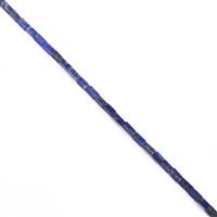 20cts Dyed Lapis Lazuli Cuboids Approx 2x4mm, 38cm