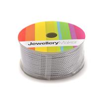 Nylon Cord Silver, 2mm, 16m