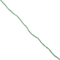 10cts Green Aventurine Plain Round Approx 2mm, 38cm Strand
