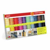 Gütermann Deco Stitch 70 Thread Set Assorted Colours 20 x 70m Assorted