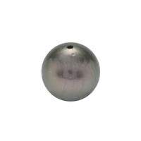 Grey Tahitian Cultured Pearl Round Top Drilled Approx 11x11mm (1pc)
