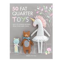 50 Fat Quarter Toys Book by Ame Verso
