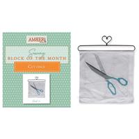 Amber Makes Sewing Block of the Month - Cut Once Panel & Instructions