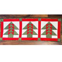 Living in Loveliness Christmas Table Runner Kit (top and binding fabric)