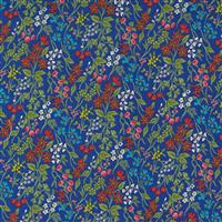 Moda Wildflowers Multi Floral Azure Fabric 0.5m