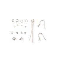 925 Sterling Silver Basic Findings Pack 20pc