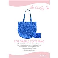 The Crafty Co Foldable Bag Instructions