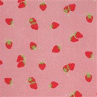 Moda Sunday Stroll in Red Strawberry Fabric 0.5m