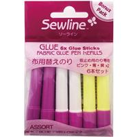 Sewline Multi Refill for Glue Pen Pack of 6