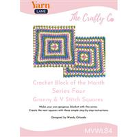 The Crafty Co Crochet Series Four BOM Blanket Pattern