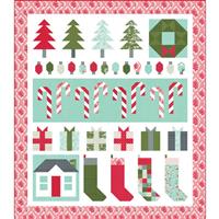 Moda Merry Little Christmas Stroll Quilt Kit 188 x 213 cm