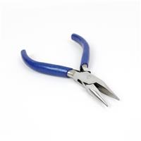 Plier 5" Chain Nose With V - Spring S/S