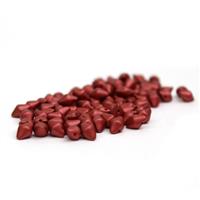 Spiky Button Beads - Alabaster Metallic Red, 4.5x6.5mm (100pcs)