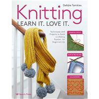 Knitting Learn It. Love It. Book by Debbie Tomkies SAVE 20%