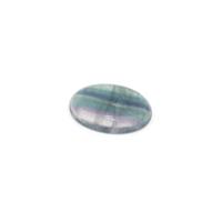 30cts Multi-Colour Fluorite Oval Cabochon Approx 30x22mm, 1pc