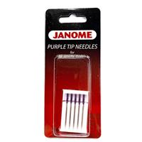 Janome Purple Tipped Needles Size 14/90 (Pack of 5)