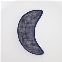 Navy Sinamay Halo Hat Base, Approx. 30x13cm