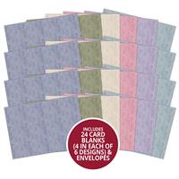 Hunkydory A5 Card Blanks & Envelopes - Woodgrain x 24 