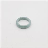 10cts Type A Large Size Dark Green Jadeite Ring Approx 18-19mm, 1pc