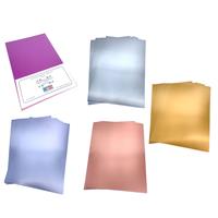 Metalinks Love Somebunny Card collection, Inc; Rose, Soft Lilac, Aubergine, Silver & Gold. 50 Sheets, 300gsm