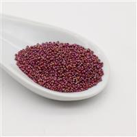 Miyuki Dark Red Frost Opaque Glaze Seed Beads 15/0 (8.2GM/TB)