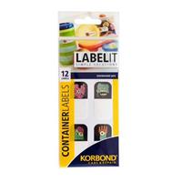 Container Labels Pack Of 12