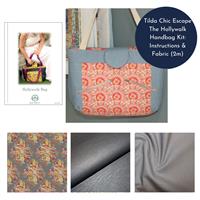 Tilda Chic Escape The Hollywalk Handbag Kit: Instructions & Fabric (2m)