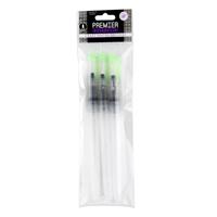 Premier Craft Tools - Waterbrush Trio, 3 x Waterbrushes in Small, Medium and Large tip sizes