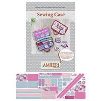 Amber Makes Hexi Patchwork Sewing Case Kit : Instructions & Panel (140 x 55cm)