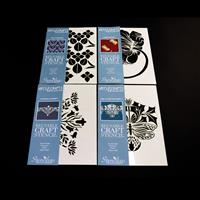 Arts & Crafts Collection, set of 4 stencils plus foam roller