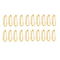 Gold Plated Brooch Pin 4cm (20pcs pack)