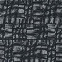 Moda Whispers Metallic Black Silver Fields Fabric 0.5m