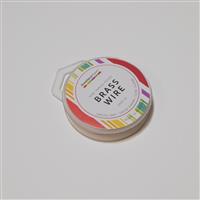 5m Non Tarnish Brass wire 0.6mm